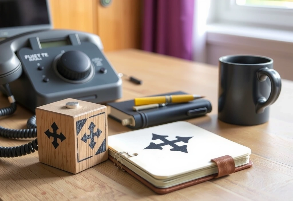 Büroausstattung und Kontaktaufnahme